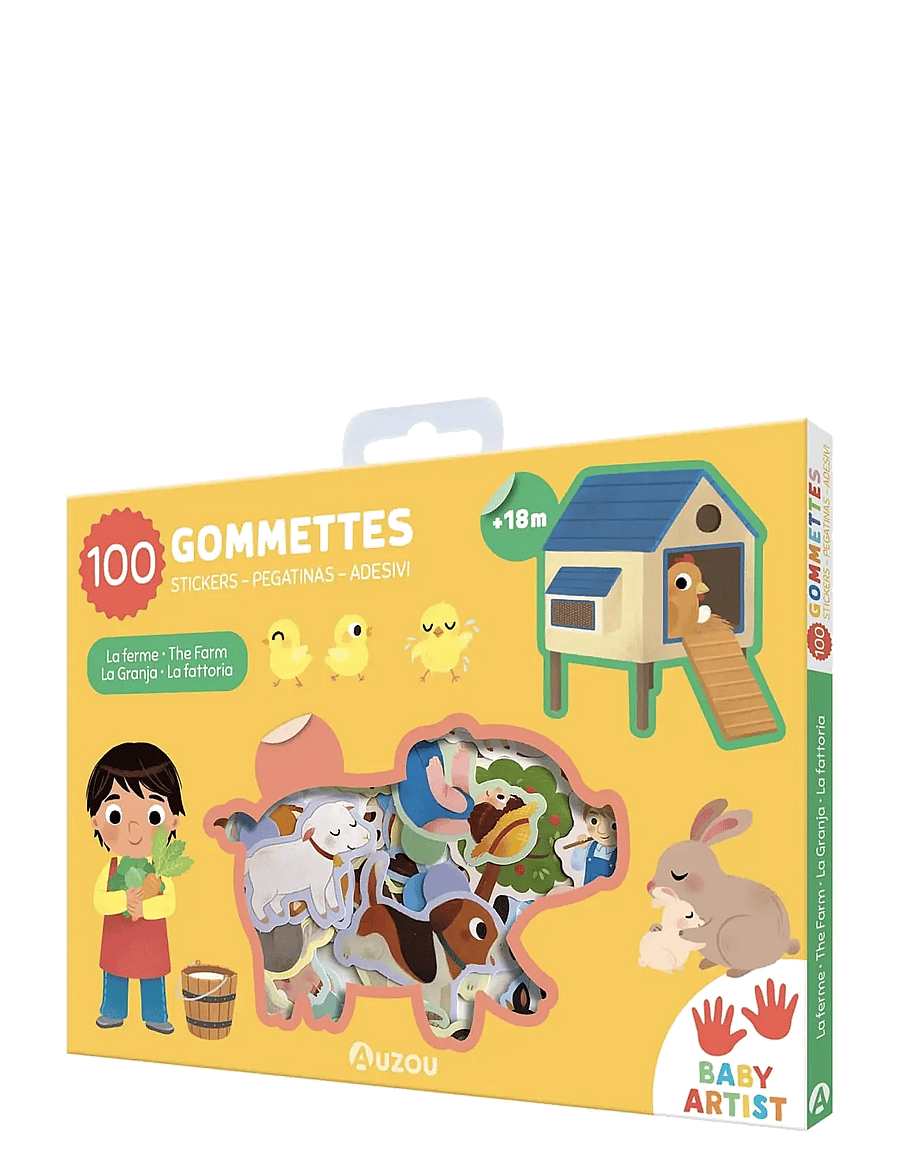 Auzou - My First Stickers - The farm - kleebised - multi - 1