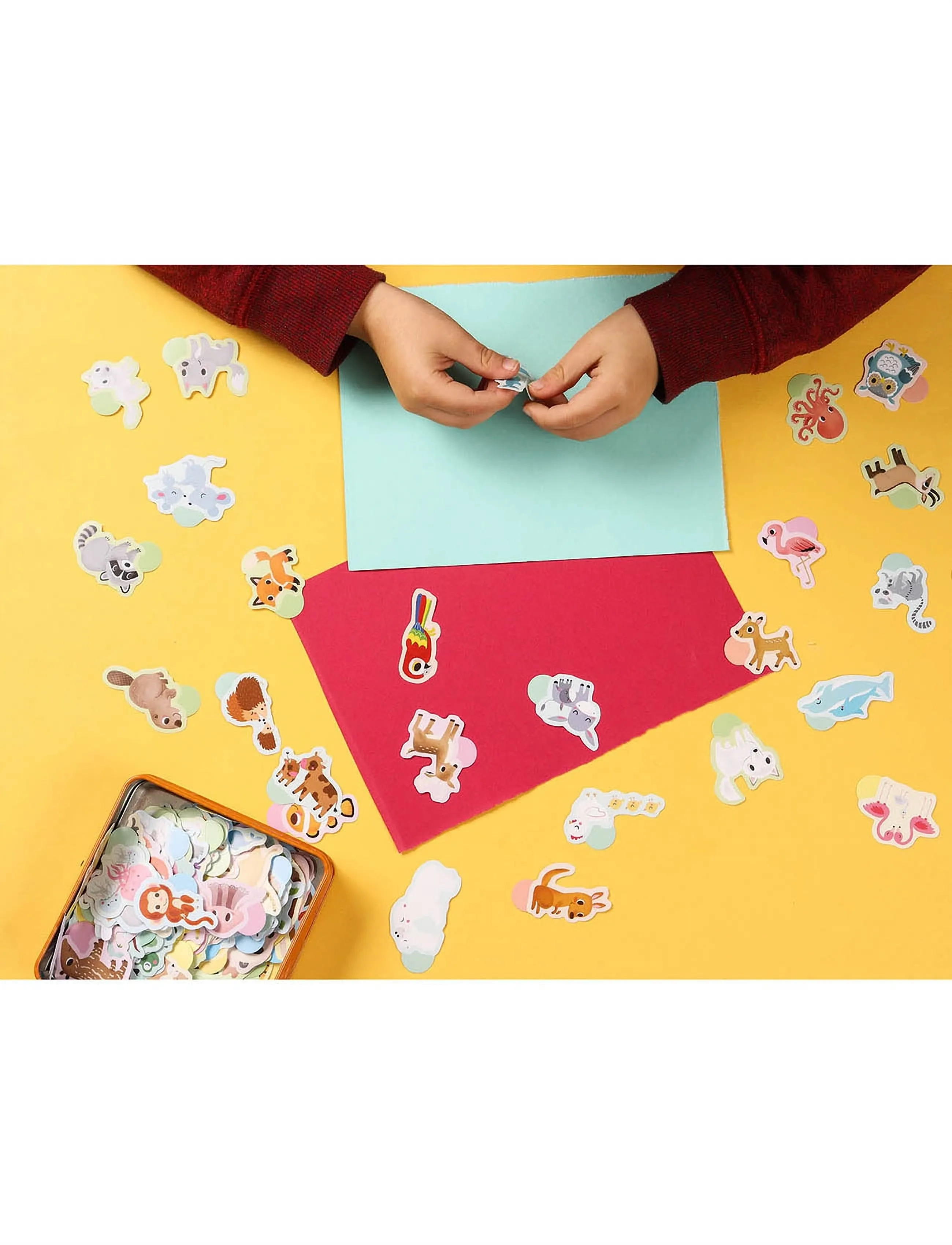 Auzou My First Stickers The Farm, One Size, Craft, Mehrfarbig/gemustert - Stickers, Kinder
