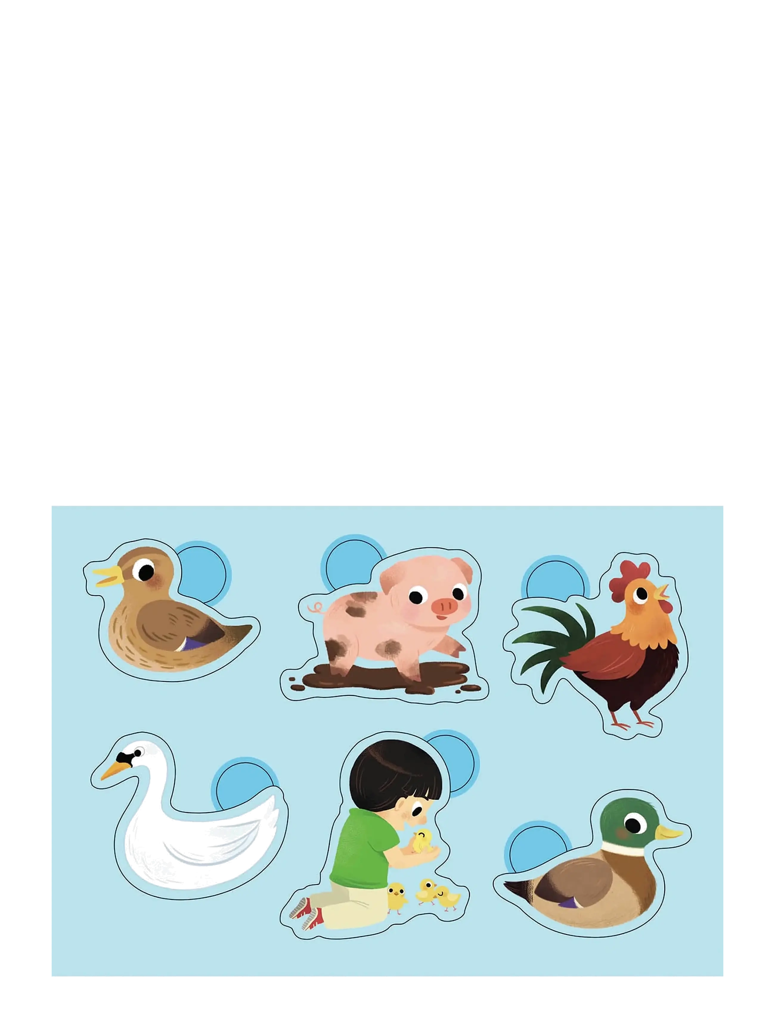 Auzou - My First Stickers - The farm - kleebised - multi - 3