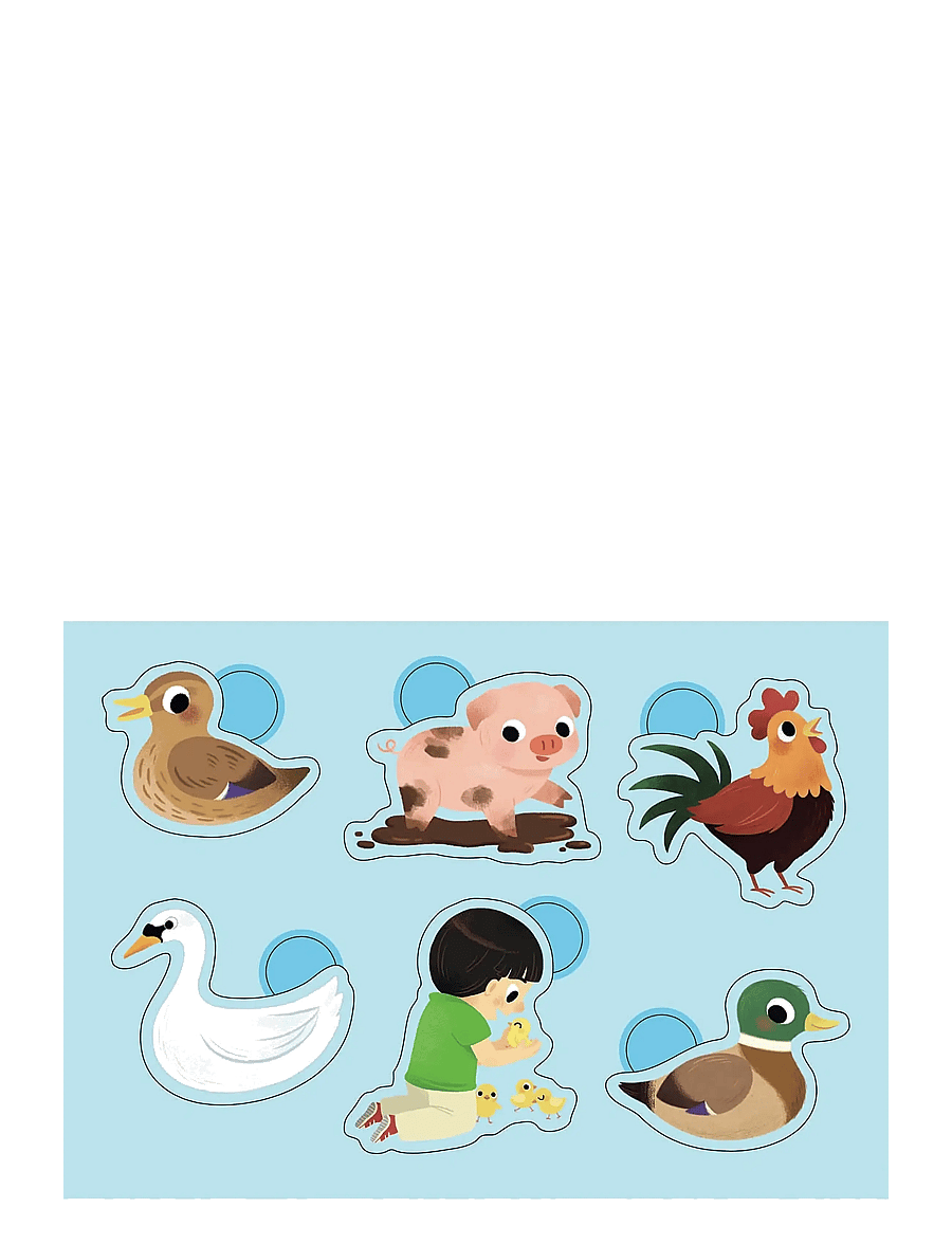 Auzou - My First Stickers - The farm - kleebised - multi - 3