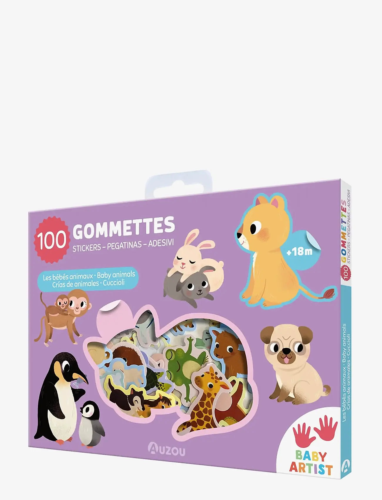 Auzou - My First Stickers - Baby animals - aufkleber - multi - 1