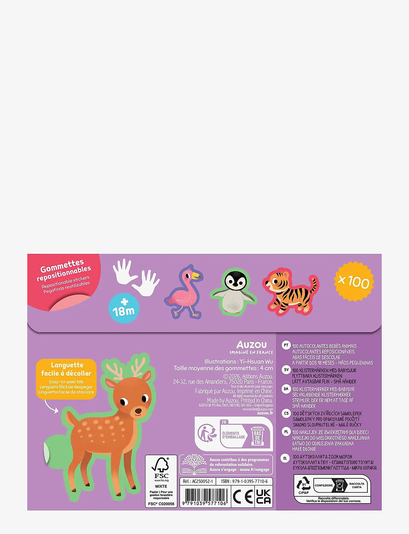 Auzou - My First Stickers - Baby animals - aufkleber - multi - 2