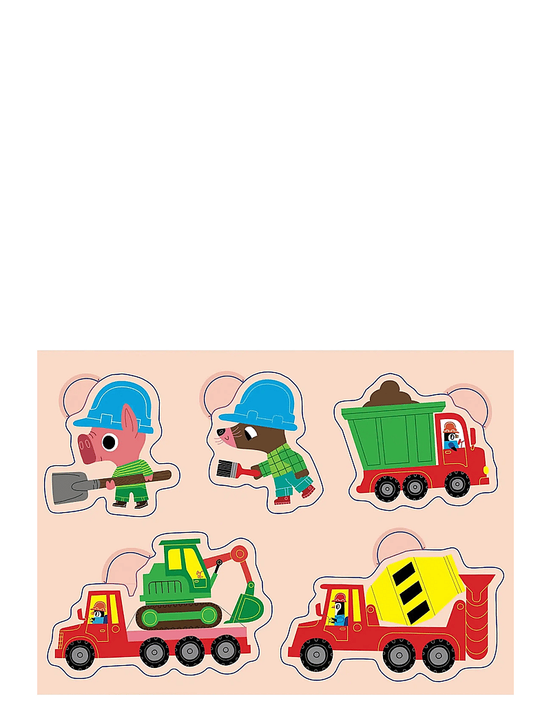 Auzou - My First Stickers - Construction Site - kleebised - multi - 2