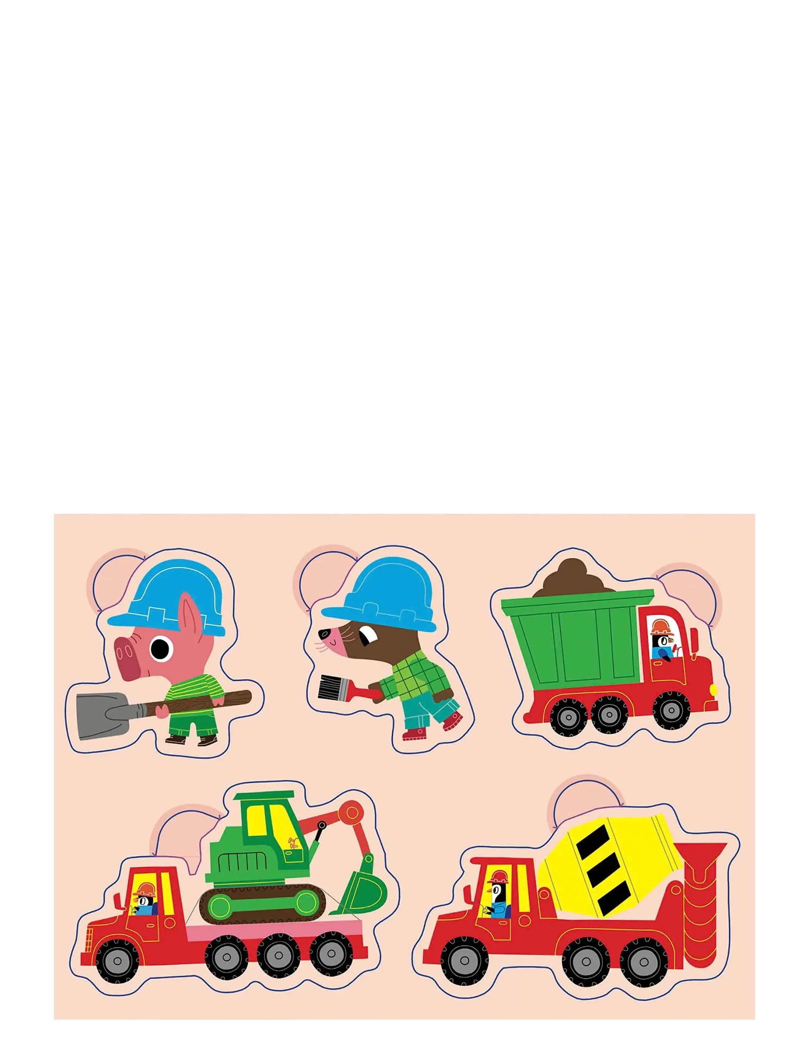 Auzou - My First Stickers - Construction Site - aufkleber - multi - 2