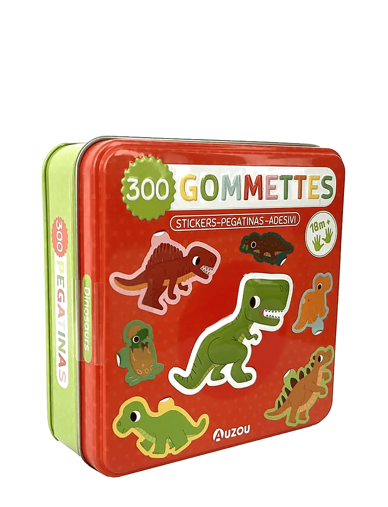 Auzou - Stickers in Metallic Box - Dinosaurs - aufkleber - multi - 0