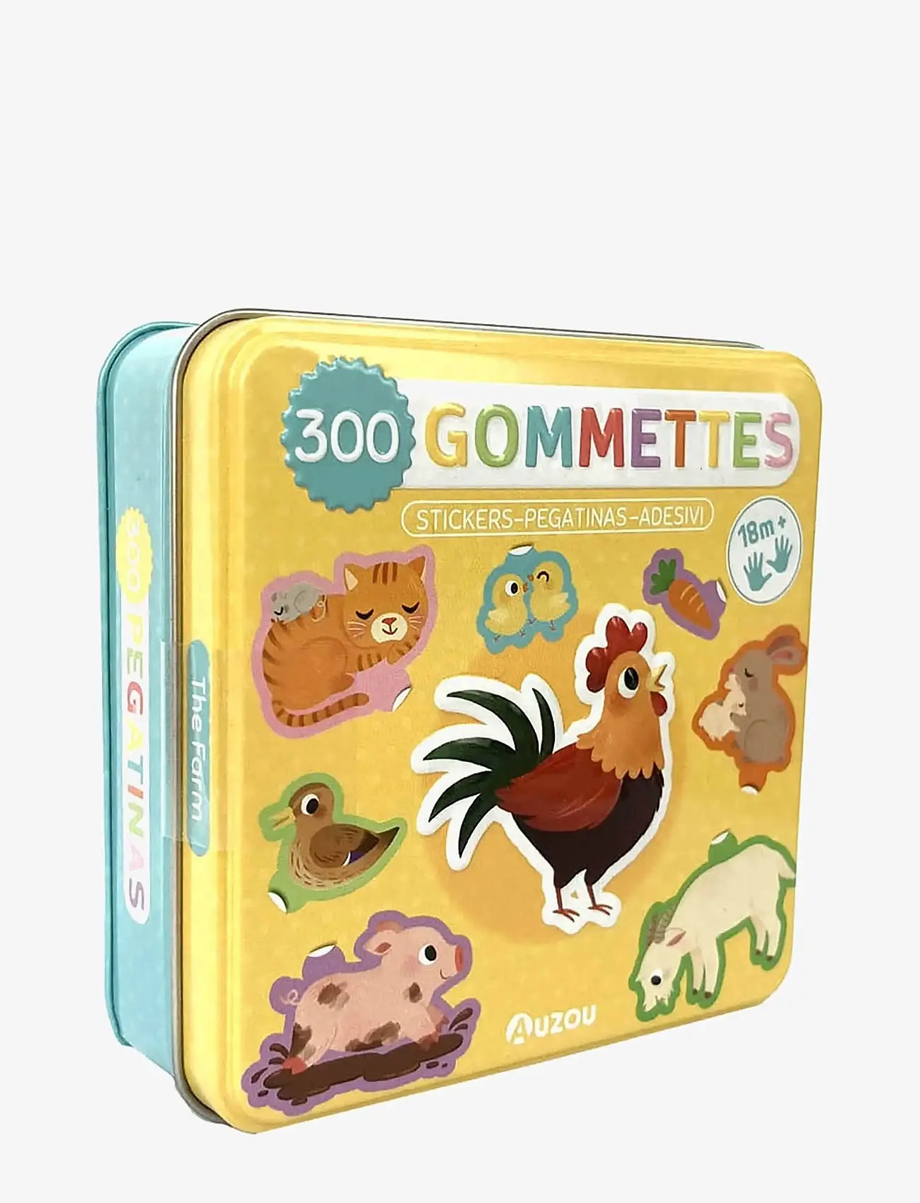 Auzou - Stickers in Metallic Box - The Farm - stickers - multi - 0
