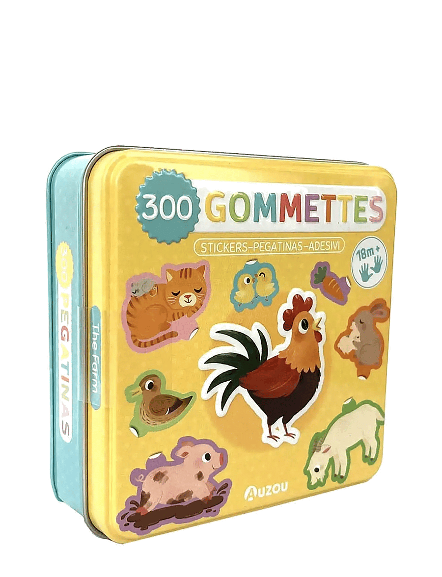 Auzou - Stickers in Metallic Box - The Farm - kleebised - multi - 0