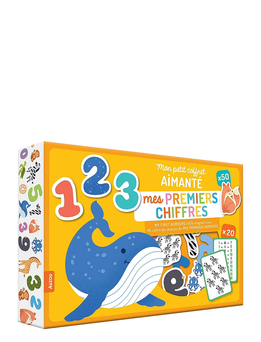 Auzou - My Little Magnet Case - First Numbers - pädagogische spiele - multi - 0