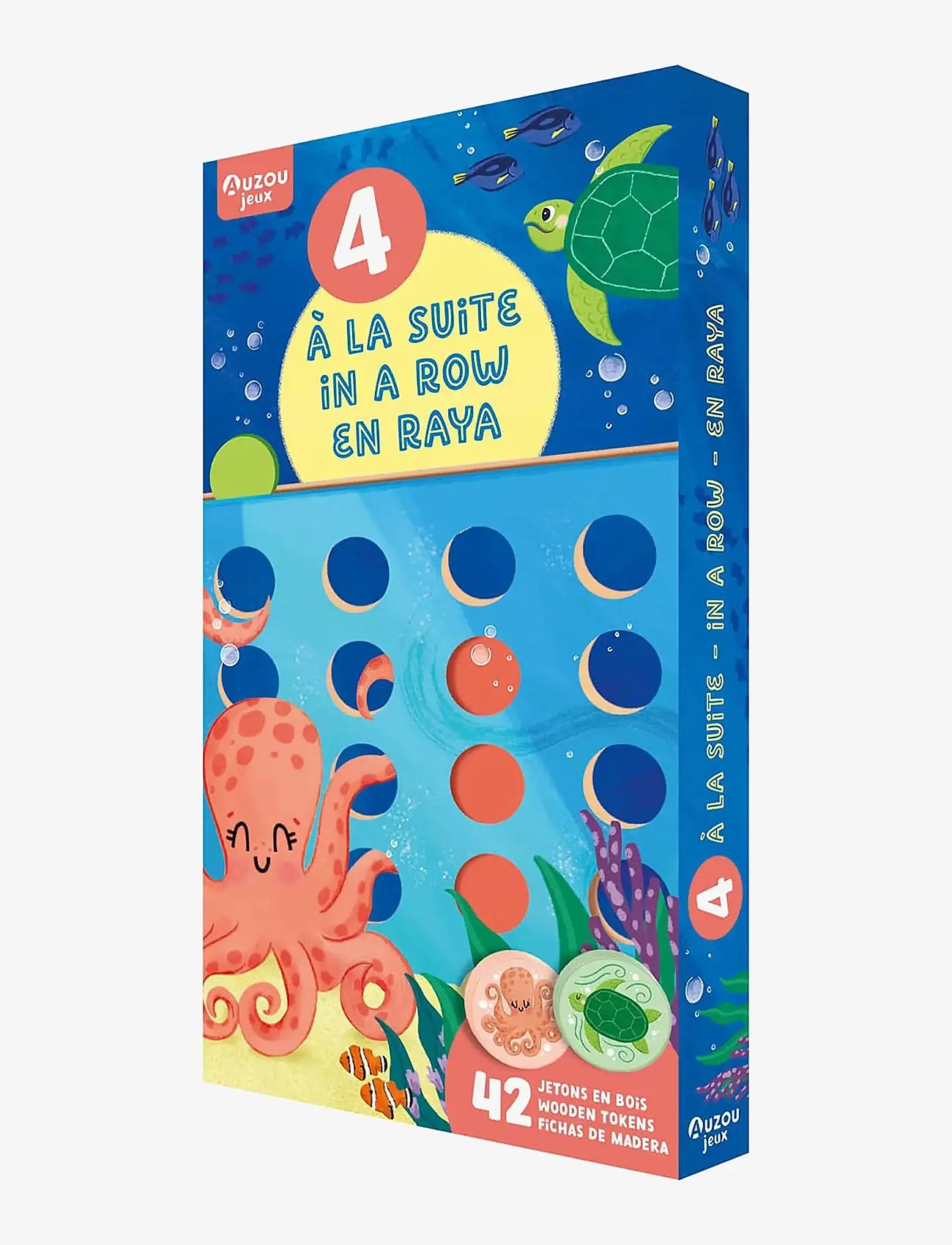 Auzou - Game - 4 in a row - board games - multi - 0