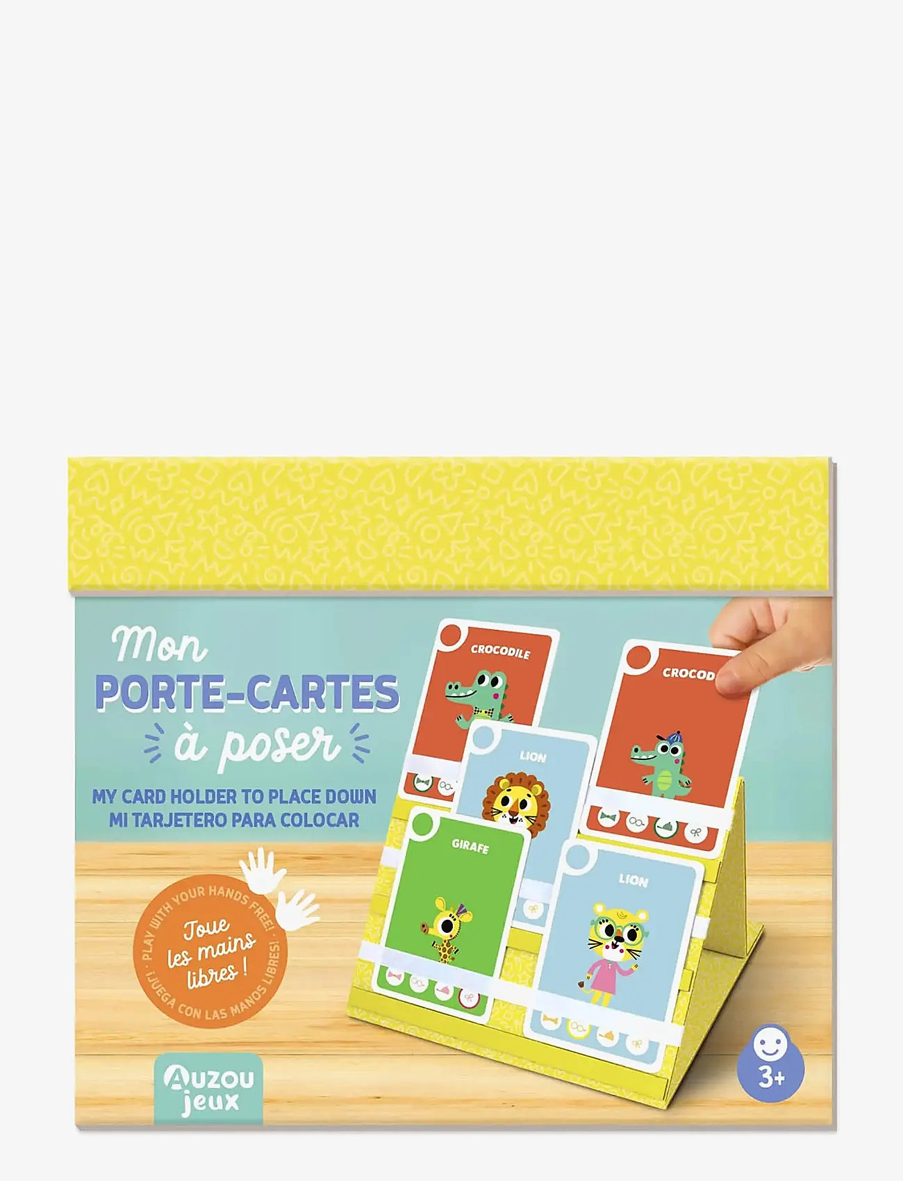 Auzou - Card Holder for 9 Cards - kaardimängud - multi - 1