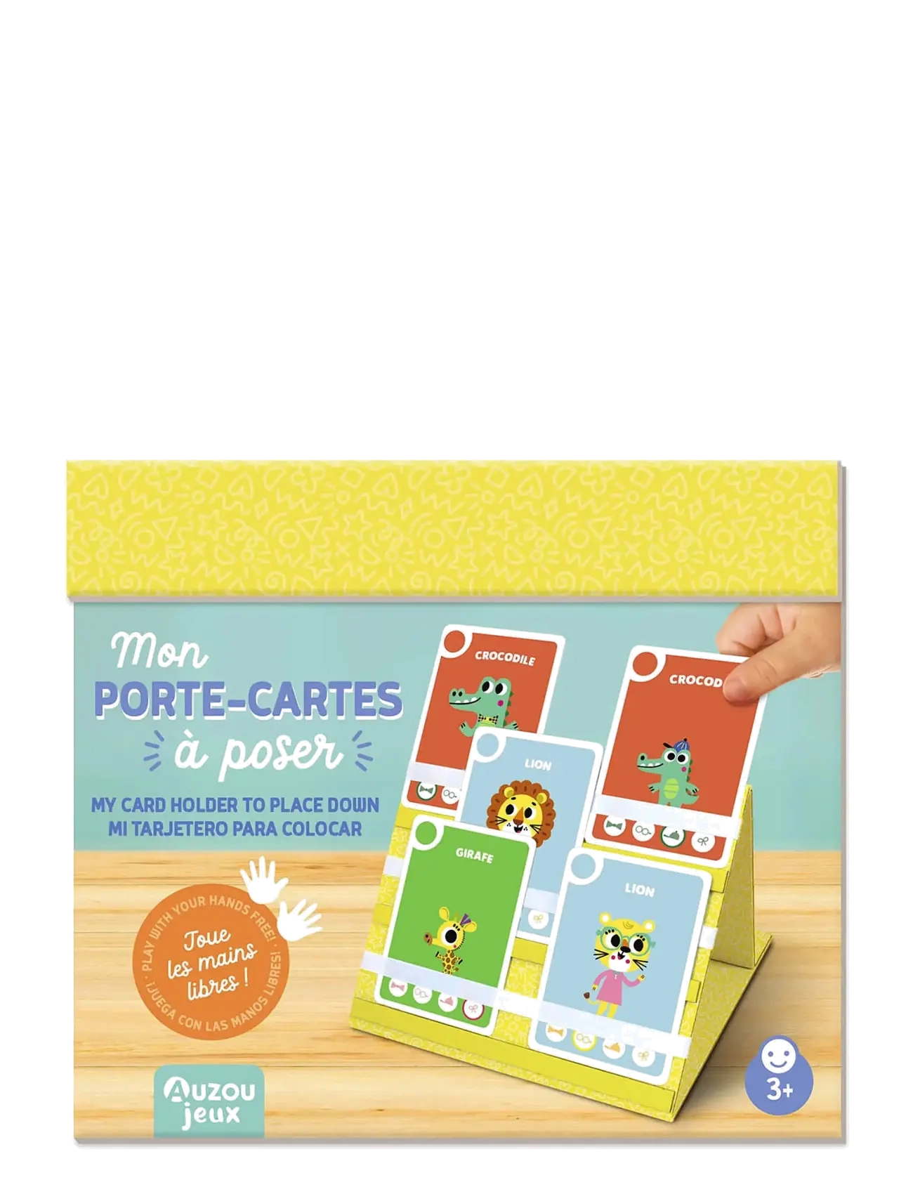 Auzou Card Holder for 9 Cards - Kortspil - MULTI / multi