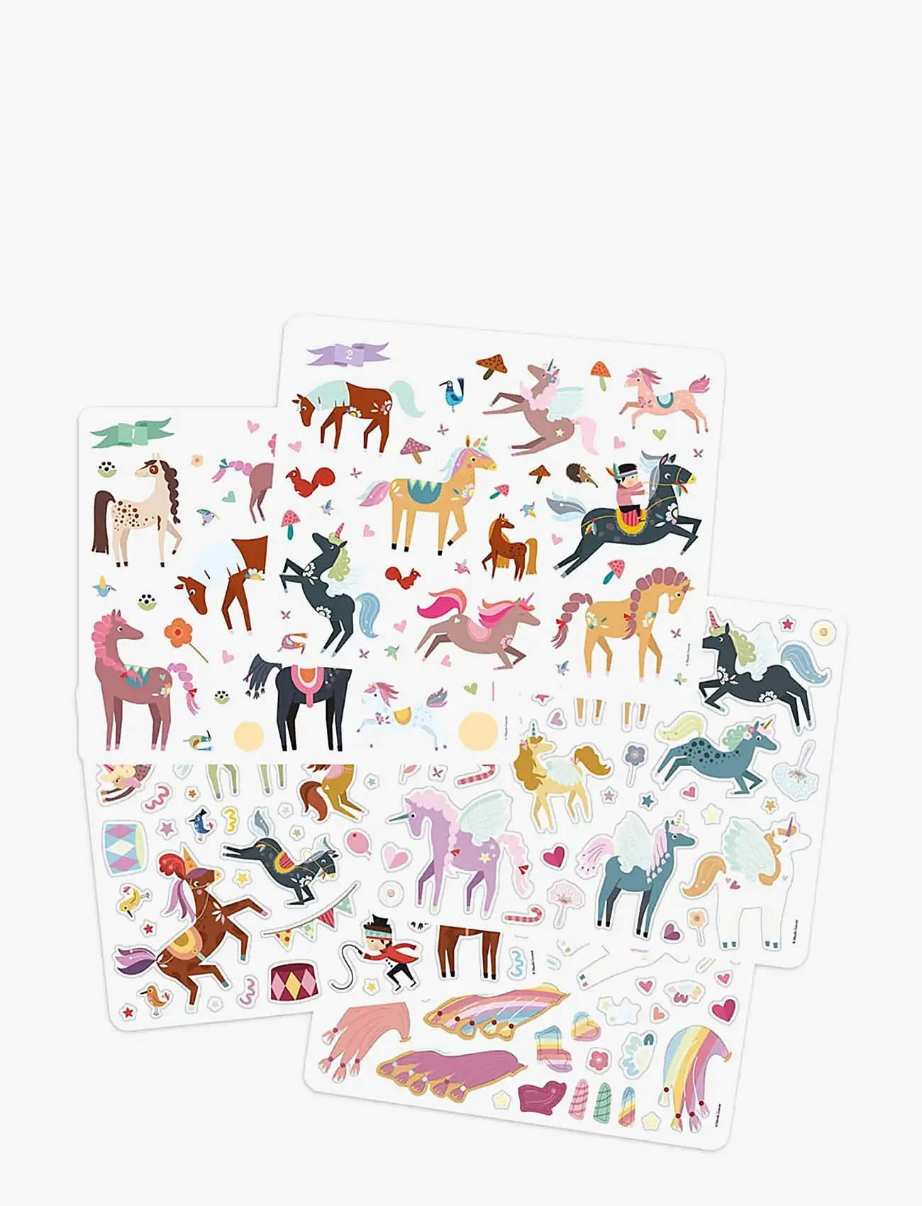 Auzou - Stickers - Unicorns and Horses 200 pcs - stickers - multi - 1