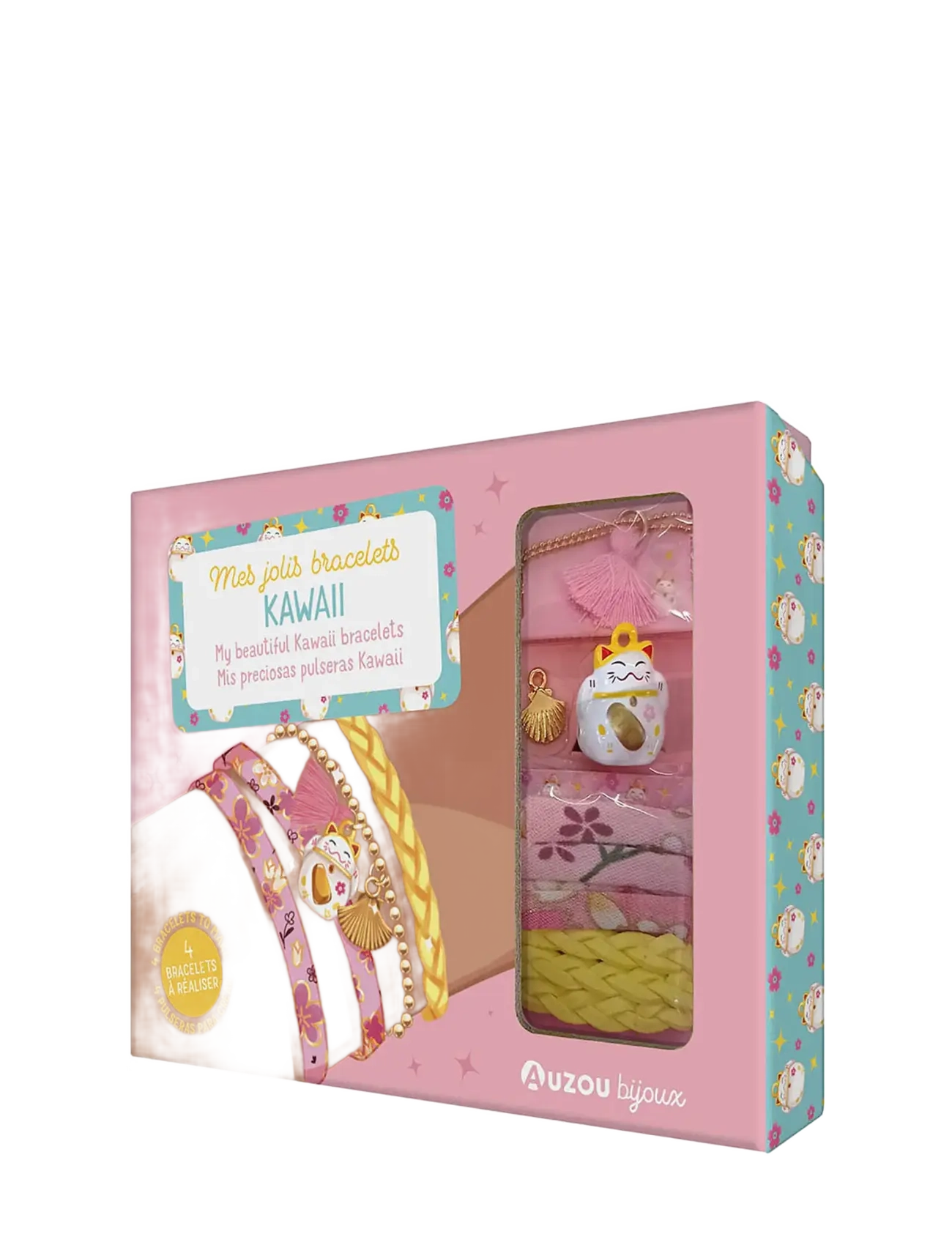 Auzou Jewellery Factory Beautiful Kawaii Bracelets, One Size, Kids Jewellery, Mehrfarbig/gemustert - Kinder