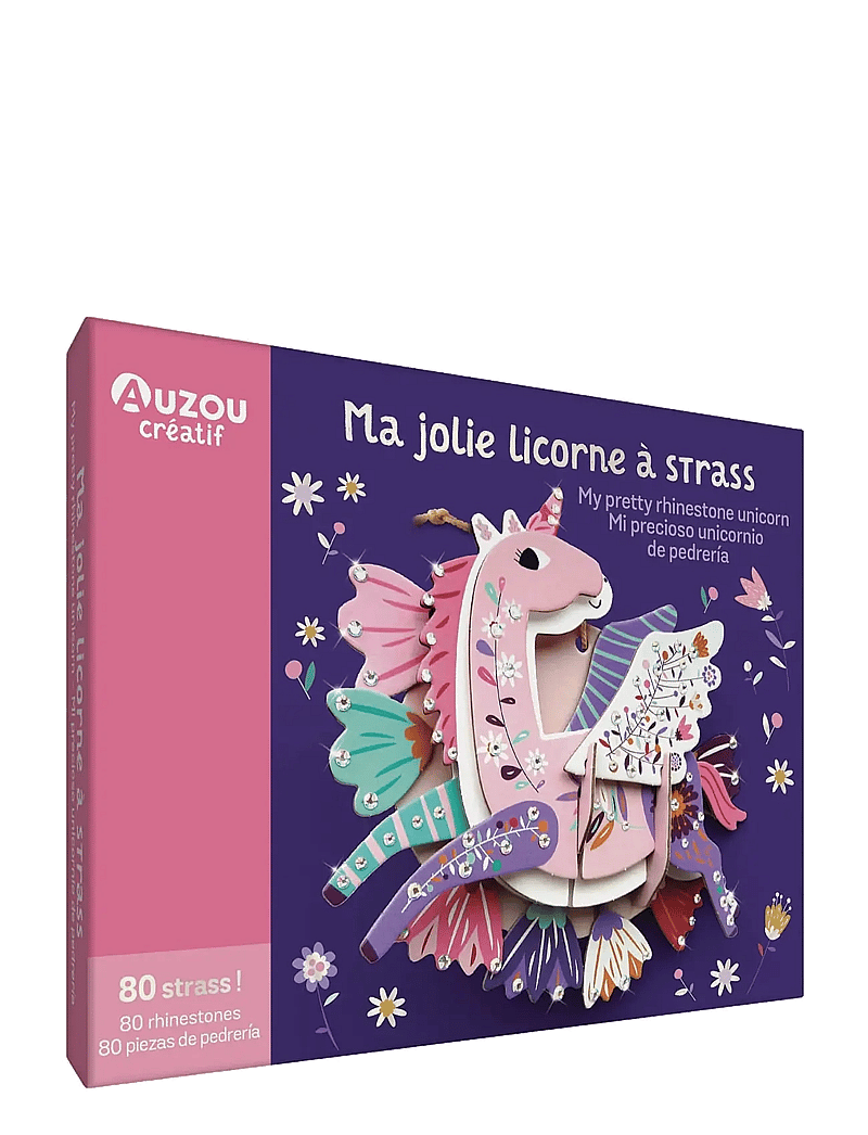 Auzou - Activity Kit - Rhinestone unicorn - bastelset - multi - 0