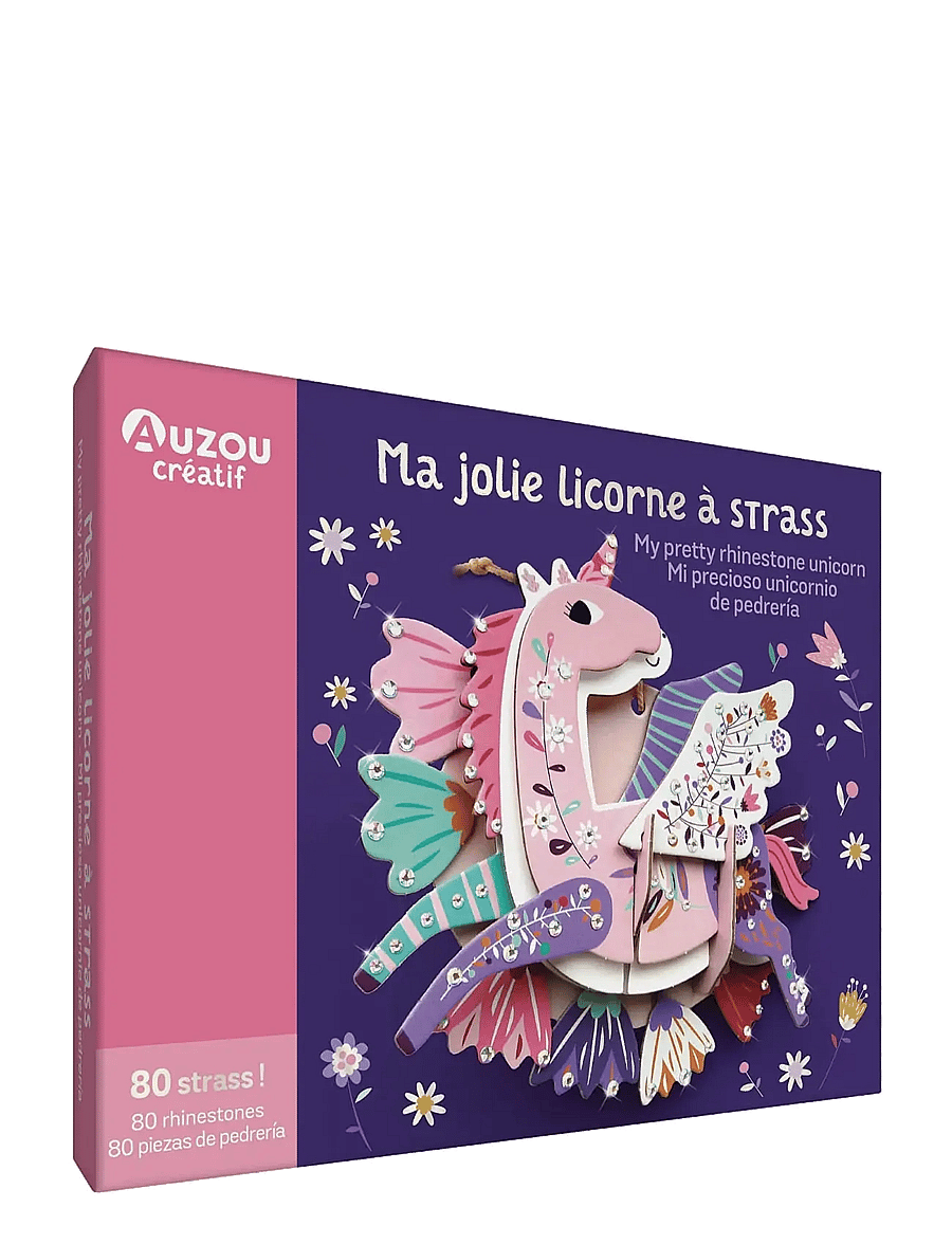 Auzou - Activity Kit - Rhinestone unicorn - bastelset - multi - 0