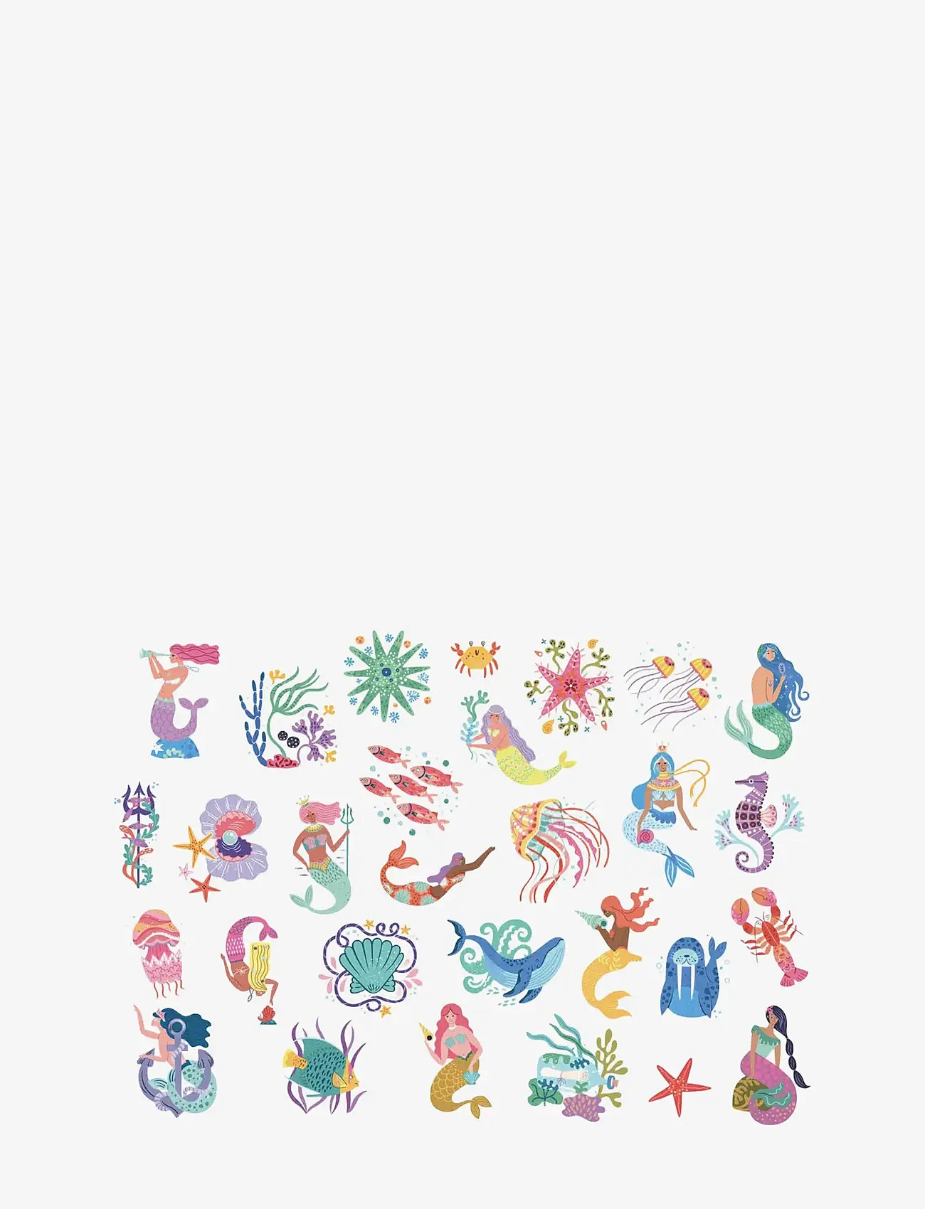 Auzou - Little Tattoos - Mermaids and Oceans - tattoos - blue - 2