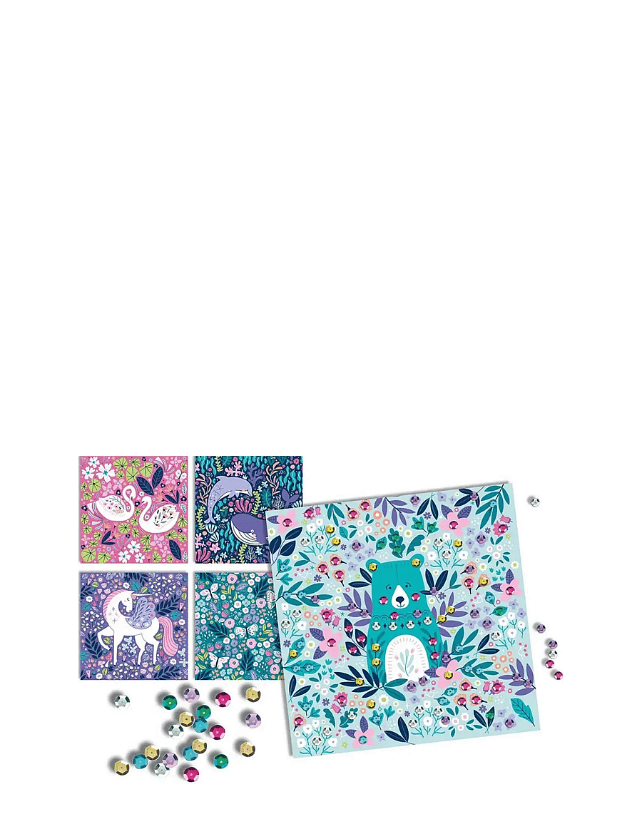 Auzou - Activity Kit - Sequins Art 600 - käsitöökomplekt - purple - 2