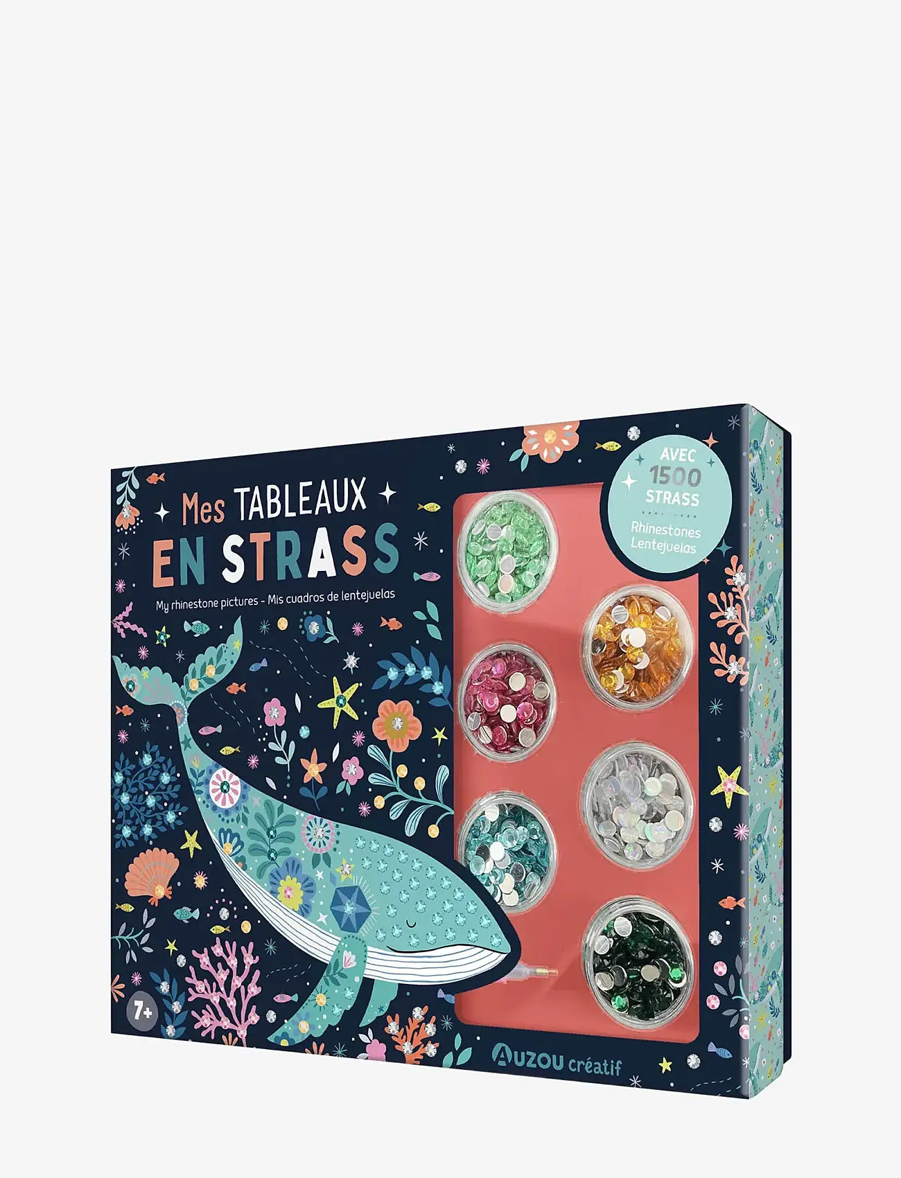 Auzou - Activity Kit - Sequins Art 1500 - craft sets - green - 1