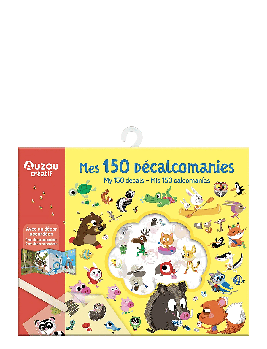 Auzou - Activity Kit - Transfer Stickers 150 pcs - aufkleber - multi - 0