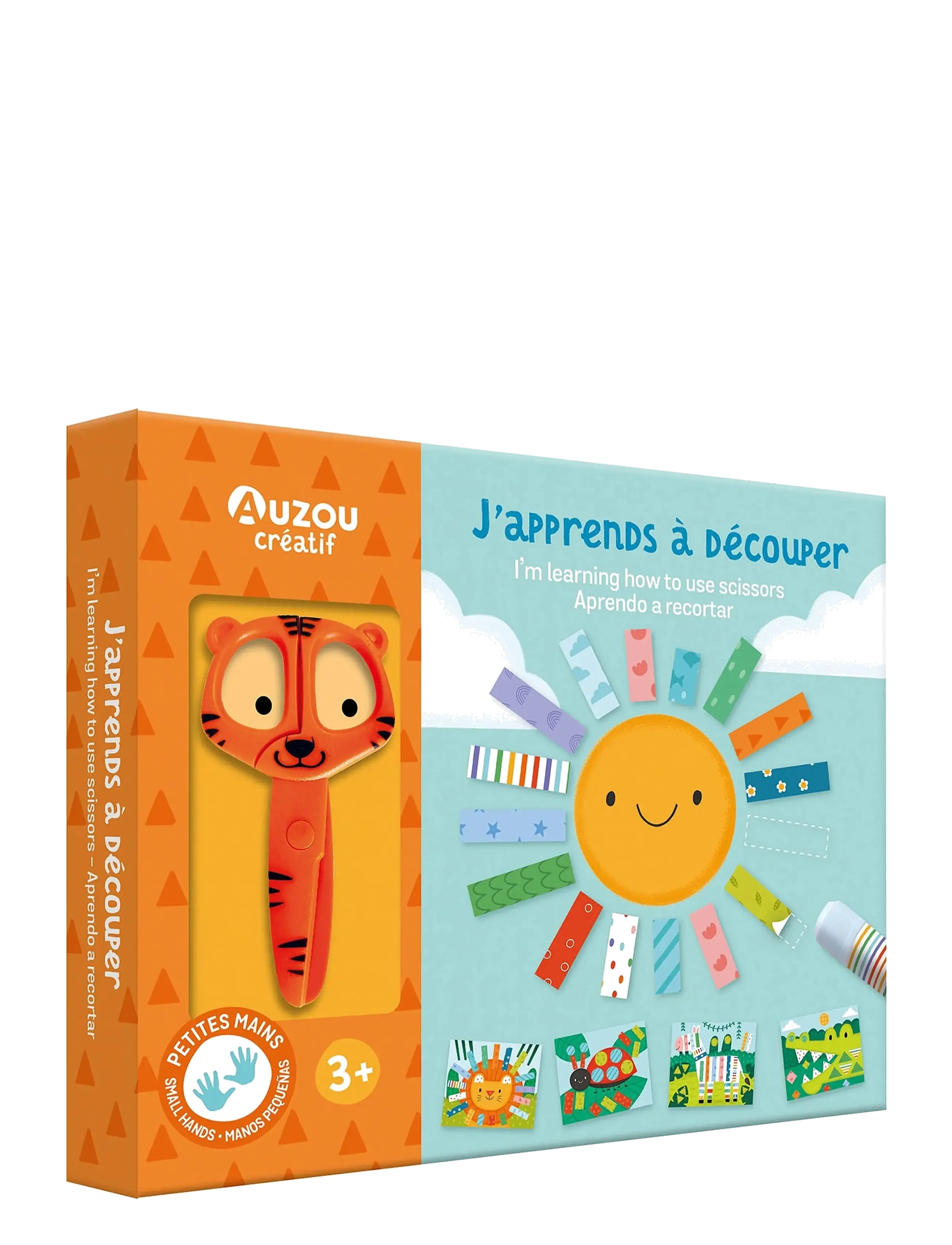 Auzou Activity Kit - Learn To Use Scissors, One Size, Multi/patterned, Håndværk > Håndværkssæt, Børn