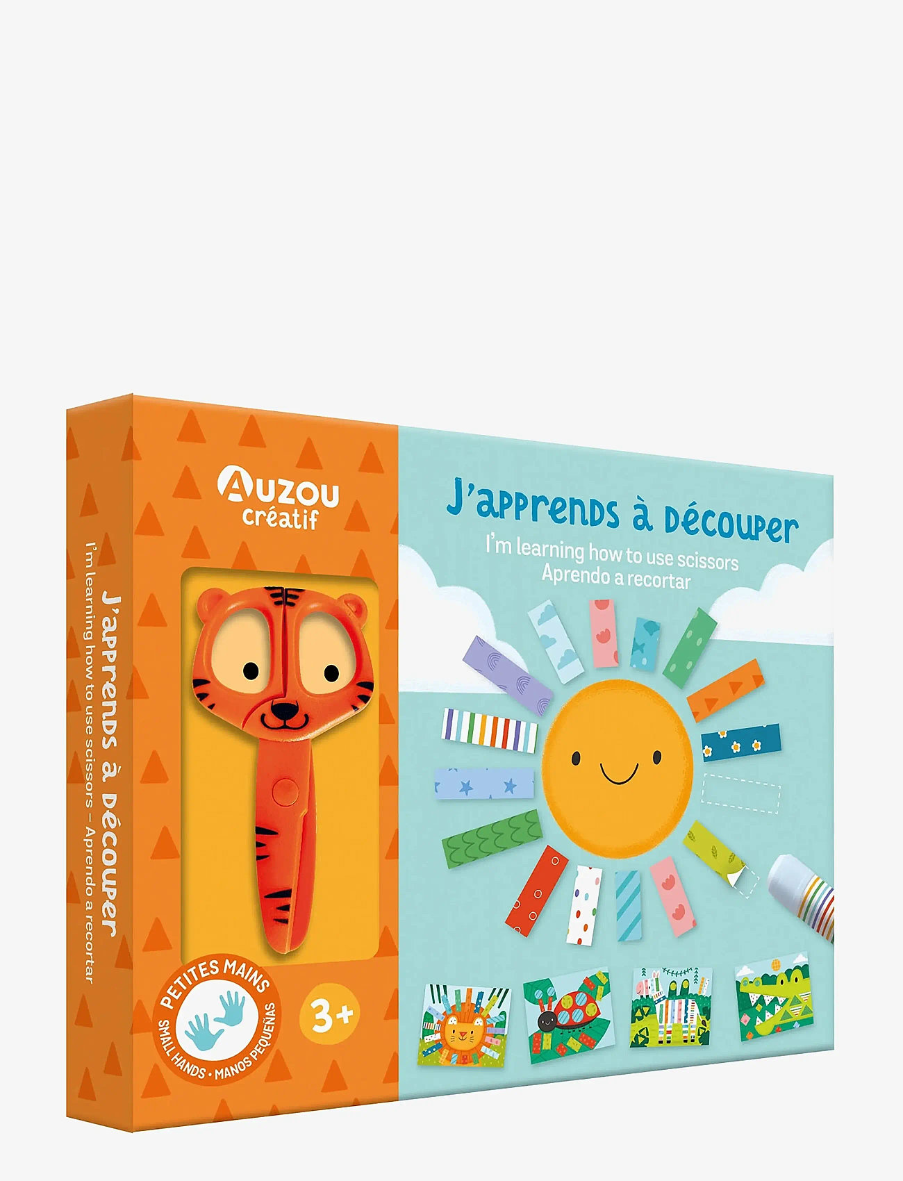 Auzou - Activity Kit - Learn to use scissors - kreasæt - multi - 0
