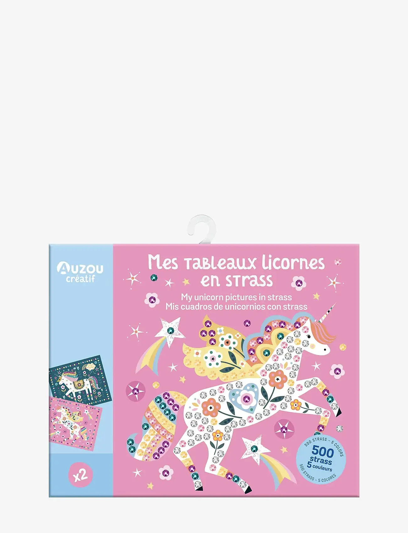 Auzou - Activity Kit - Rhinestone Unicorns - pink - 0