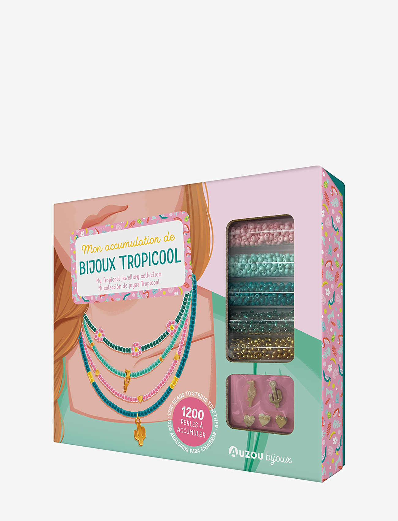 Auzou - Jewellery Factory - Tropicool Collection - ehted & aksessuaarid - pink - 0
