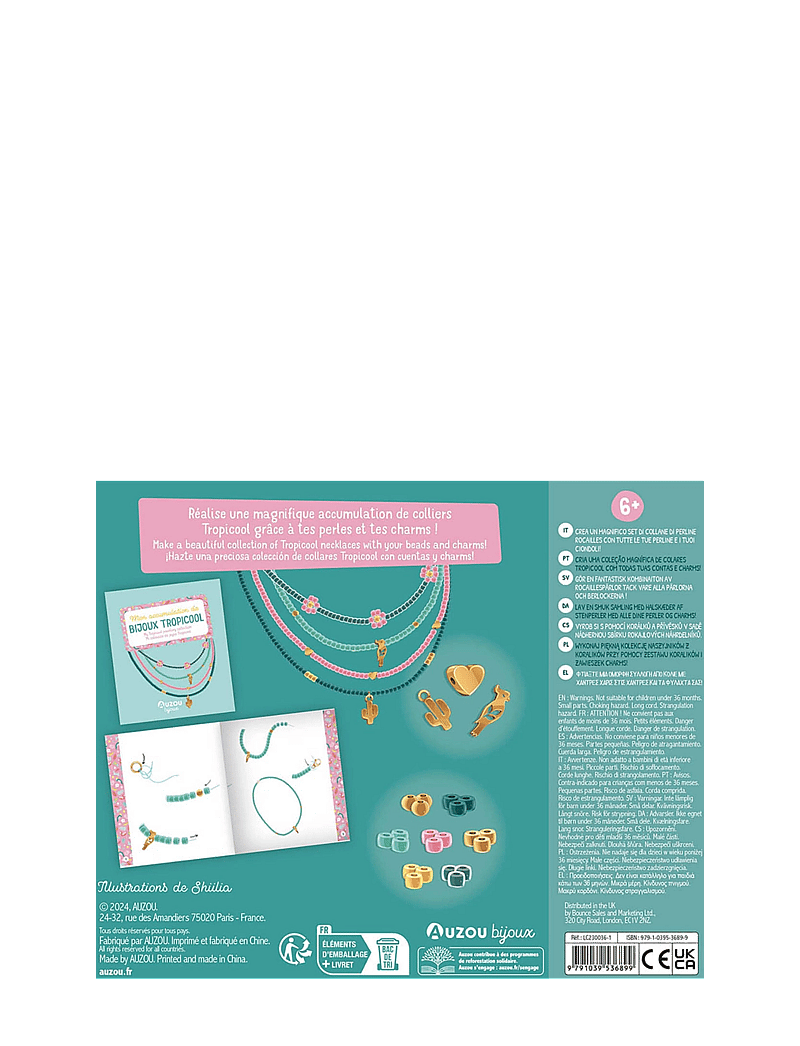 Auzou - Jewellery Factory - Tropicool Collection - ehted & aksessuaarid - pink - 1