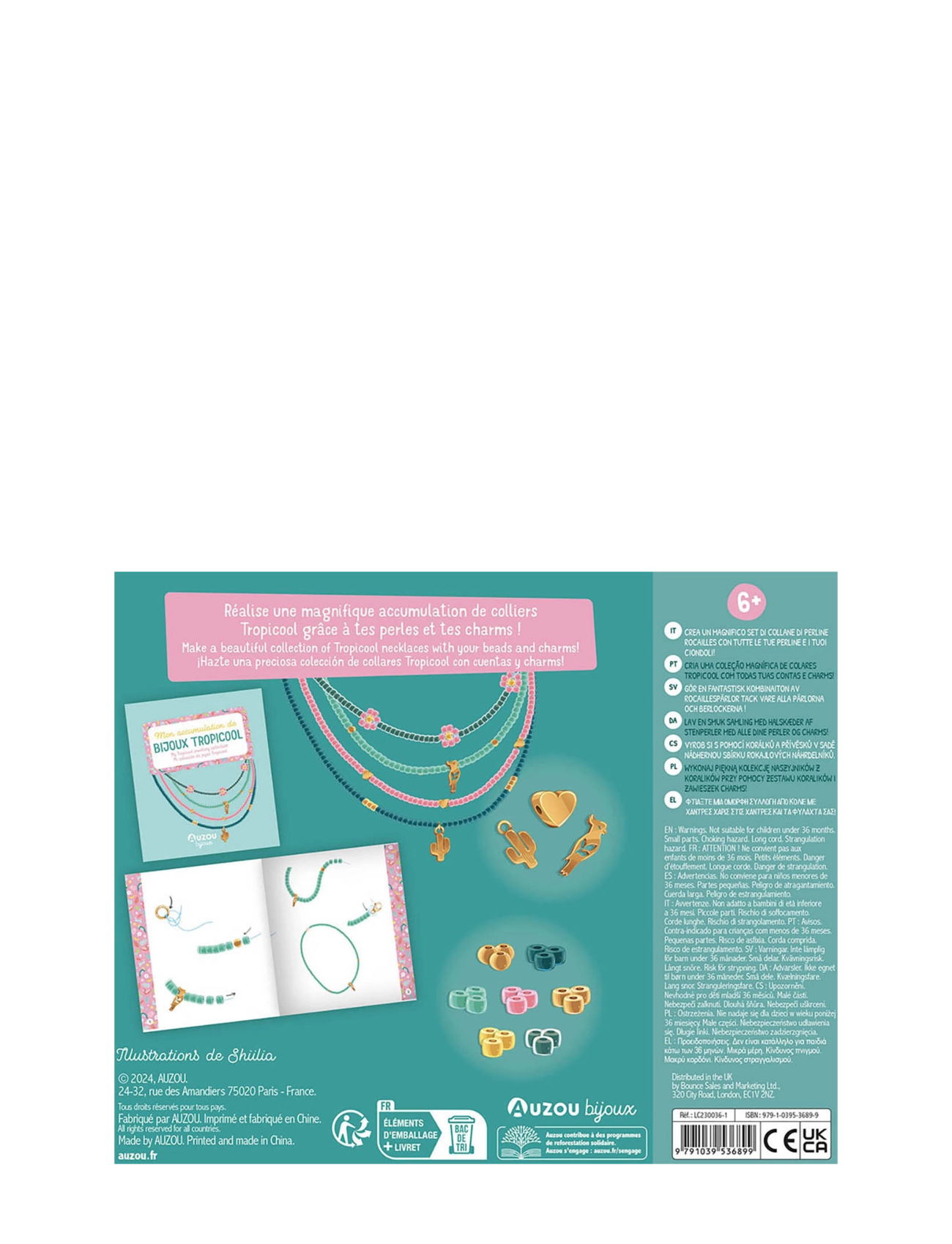 Auzou - Jewellery Factory - Tropicool Collection - ehted & aksessuaarid - pink - 1