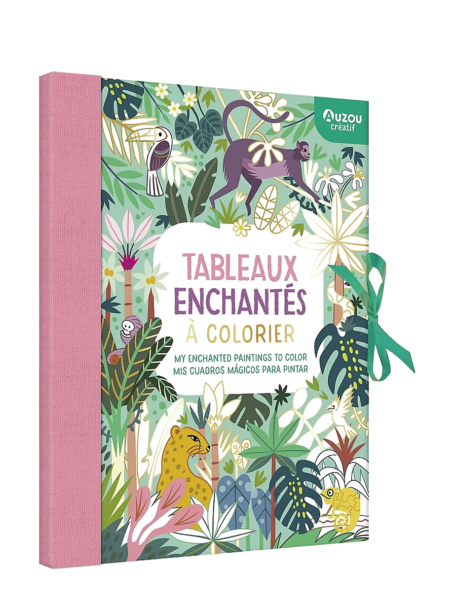 Auzou - Colouring Book - Enchanted Paintings - mal- & bastelbücher - multi - 1