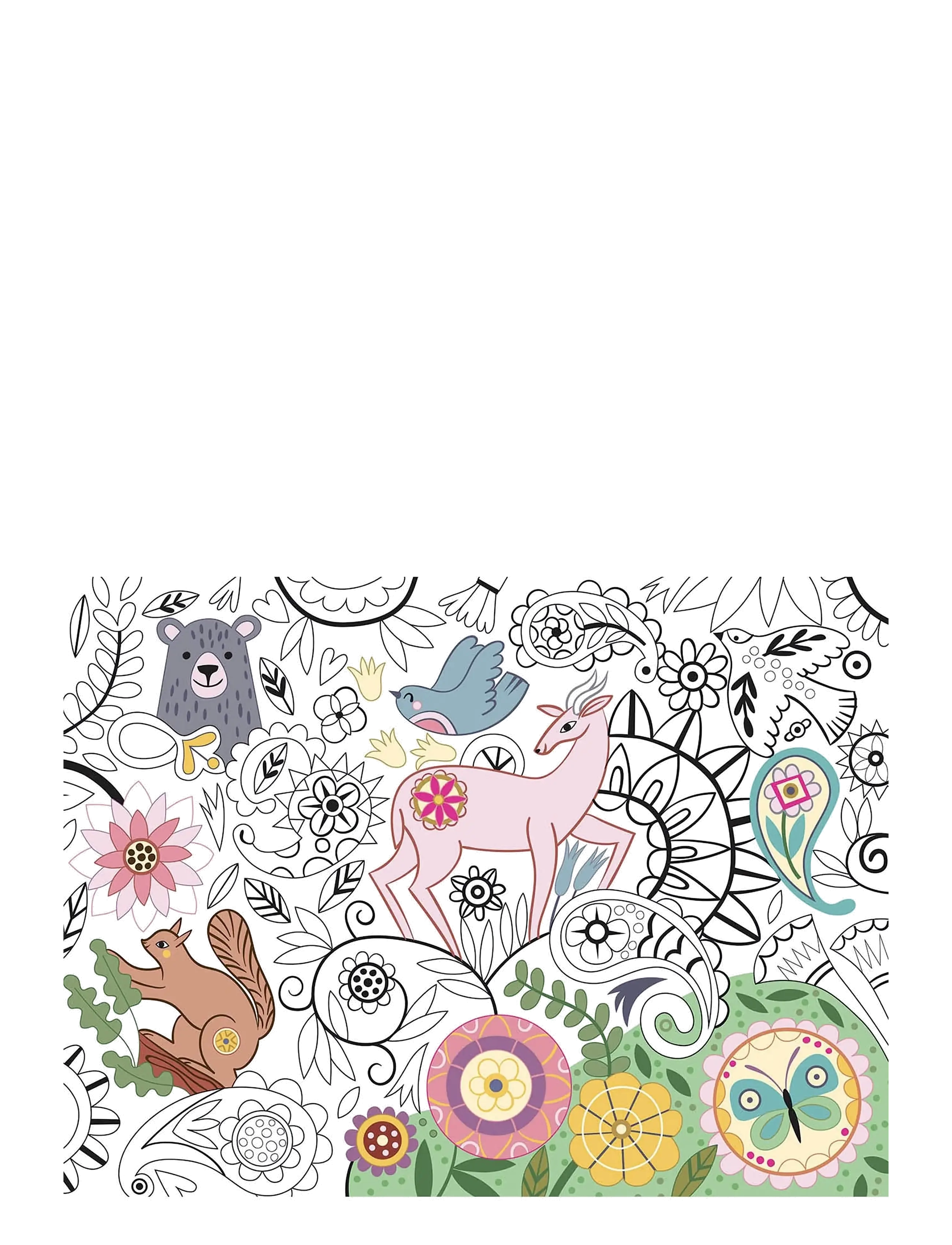 Auzou - Colouring Book - Enchanted Paintings - farging & hobbybøker - multi - 3