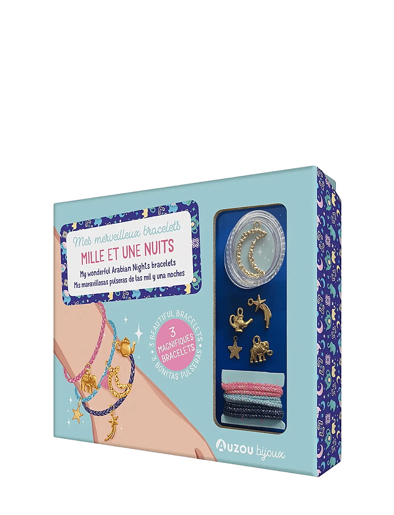 Auzou - Jewellery Factory - Arabian Nights Bracelets - käsitöökomplekt - blue - 0