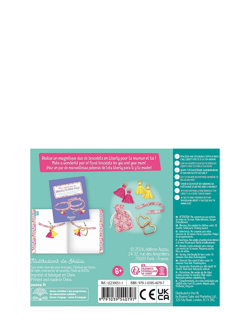 Auzou - Jewellery Factory - Mother-Daughter Bracelets - schmuck & accessoires - green - 1