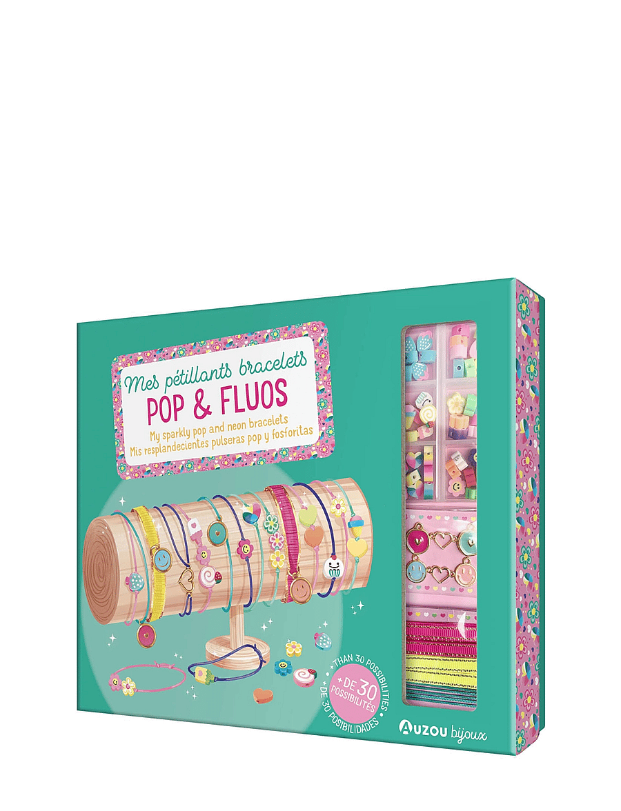 Auzou - Jewellery Factory - Sparkly Pop and Neon Bracelets - ehted & aksessuaarid - green - 0