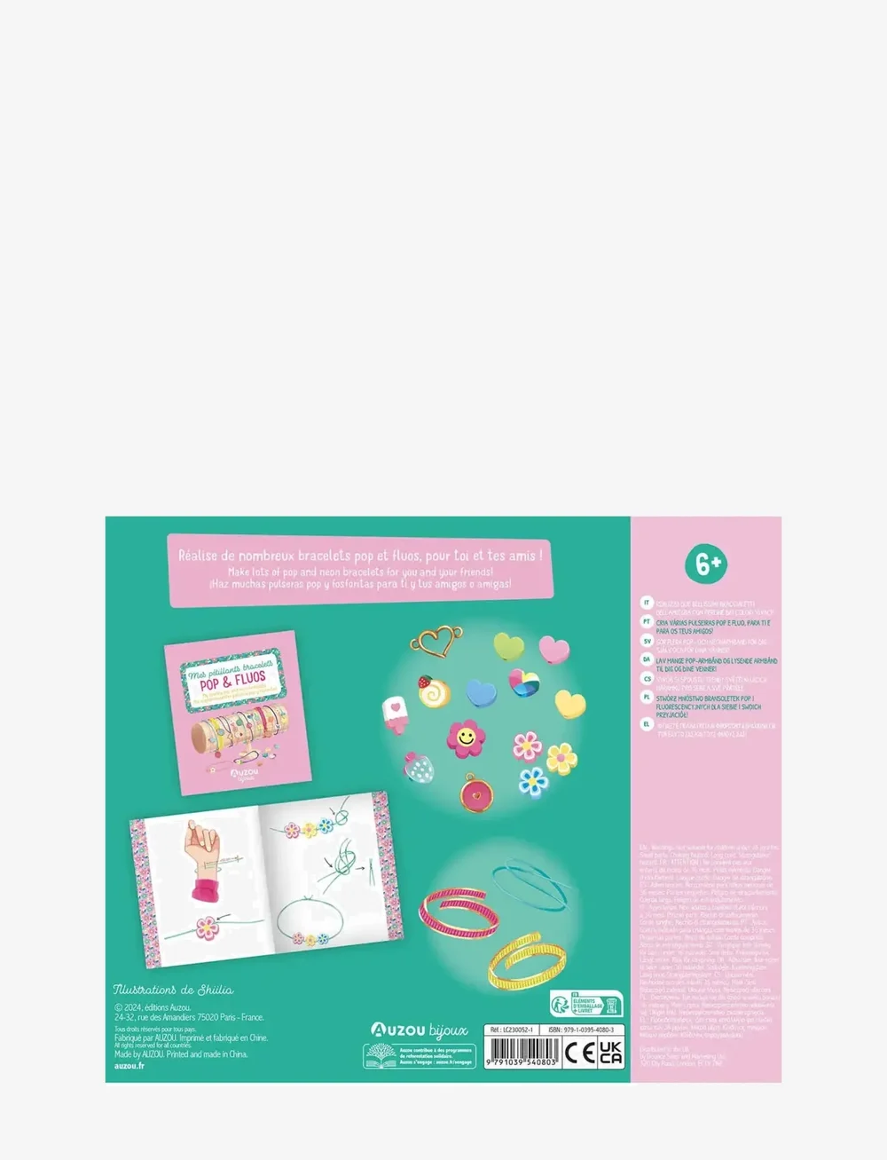 Auzou - Jewellery Factory - Sparkly Pop and Neon Bracelets - schmuck & accessoires - green - 1