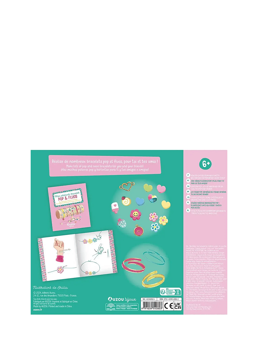 Auzou - Jewellery Factory - Sparkly Pop and Neon Bracelets - ehted & aksessuaarid - green - 1