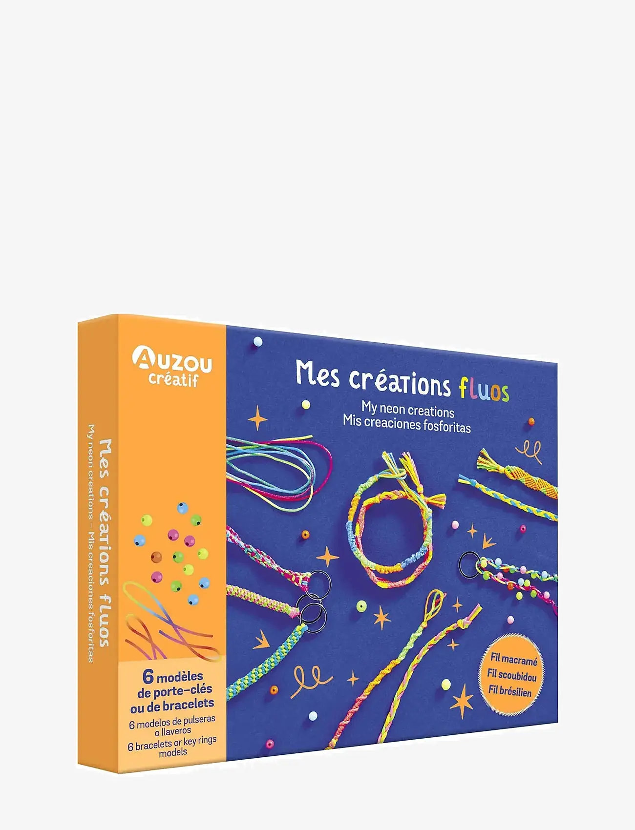 Auzou - Activity Kit - Neon Creations - korut & asusteet - blue - 0