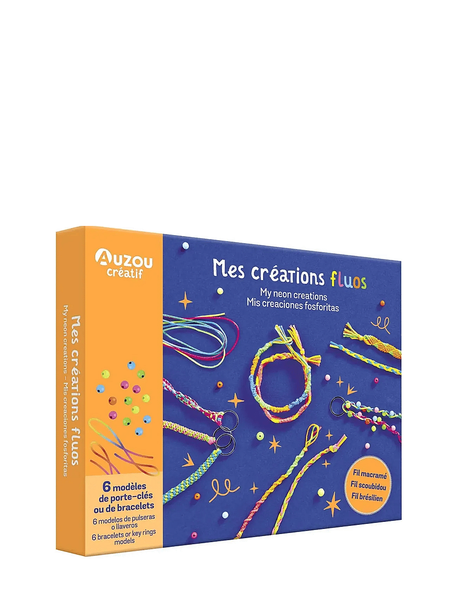 Auzou - Activity Kit - Neon Creations - schmuck & accessoires - blue - 0