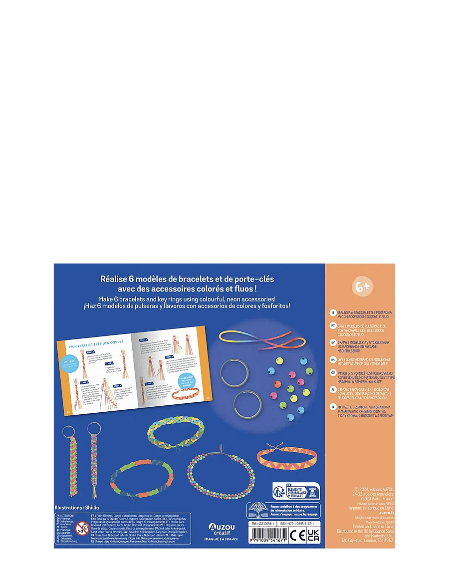 Auzou - Activity Kit - Neon Creations - schmuck & accessoires - blue - 1