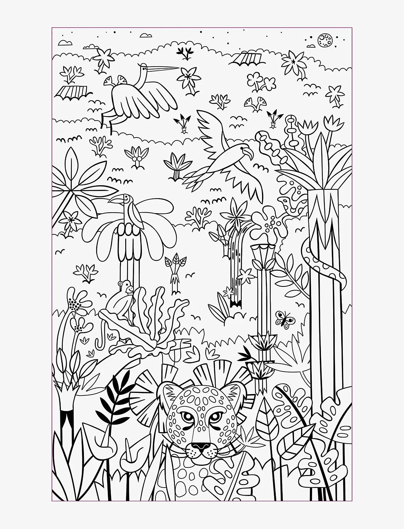 Auzou - Colouring Book - Fluorescent Paintings - värvimis- & käsitööraamatud - multi - 4