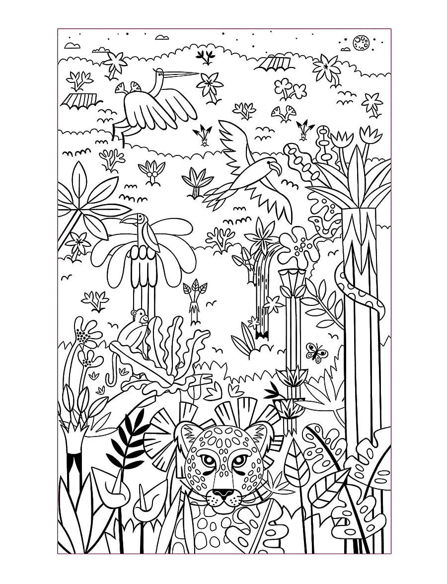 Auzou - Colouring Book - Fluorescent Paintings - mal- & bastelbücher - multi - 4