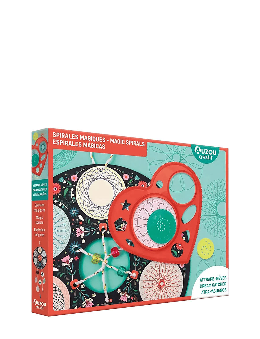 Auzou - Artist Kit - Magic Spirals - pysselset - red - 0
