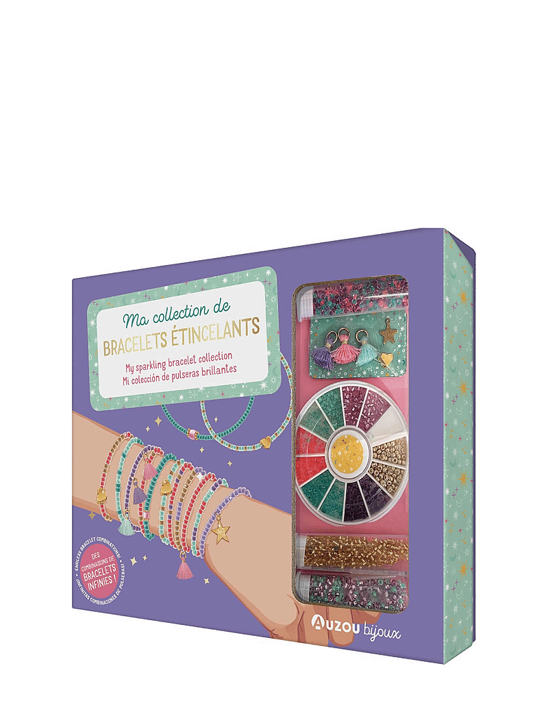 Auzou - Jewellery Factory - Sparkling Bracelets - ehted & aksessuaarid - purple - 0