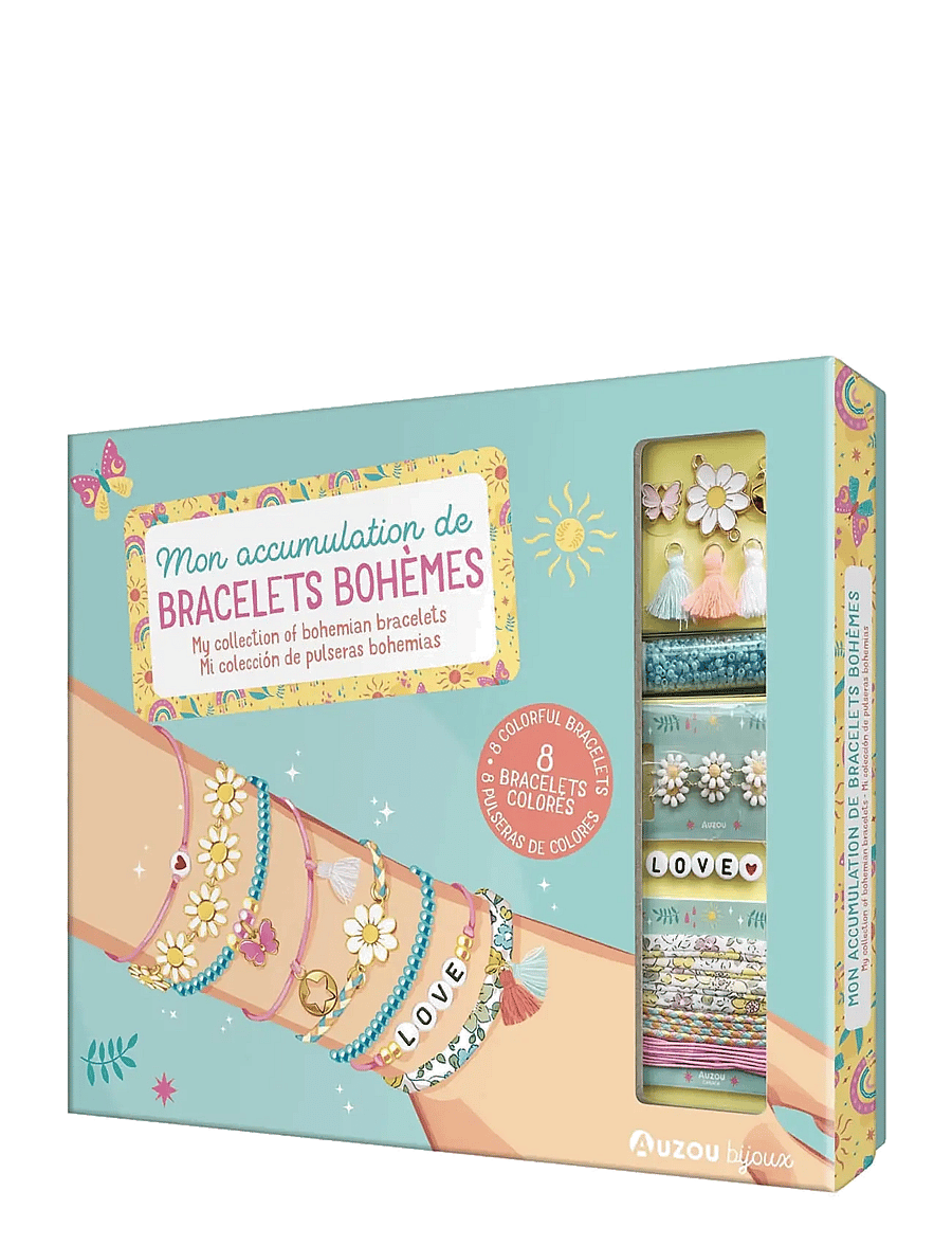 Auzou - Jewellery Factory - Bohemian Bracelets - Big Kit - schmuck & accessoires - multi - 0