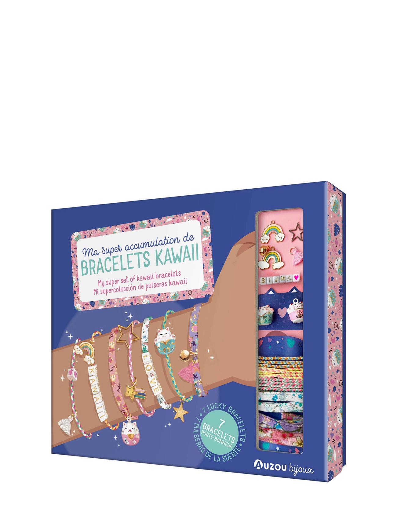 Auzou Jewellery Factory Super Kawaii Bracelets, Børn, Jewellery & Tilbehør, Multi/mønstret, Str: ONE SIZE