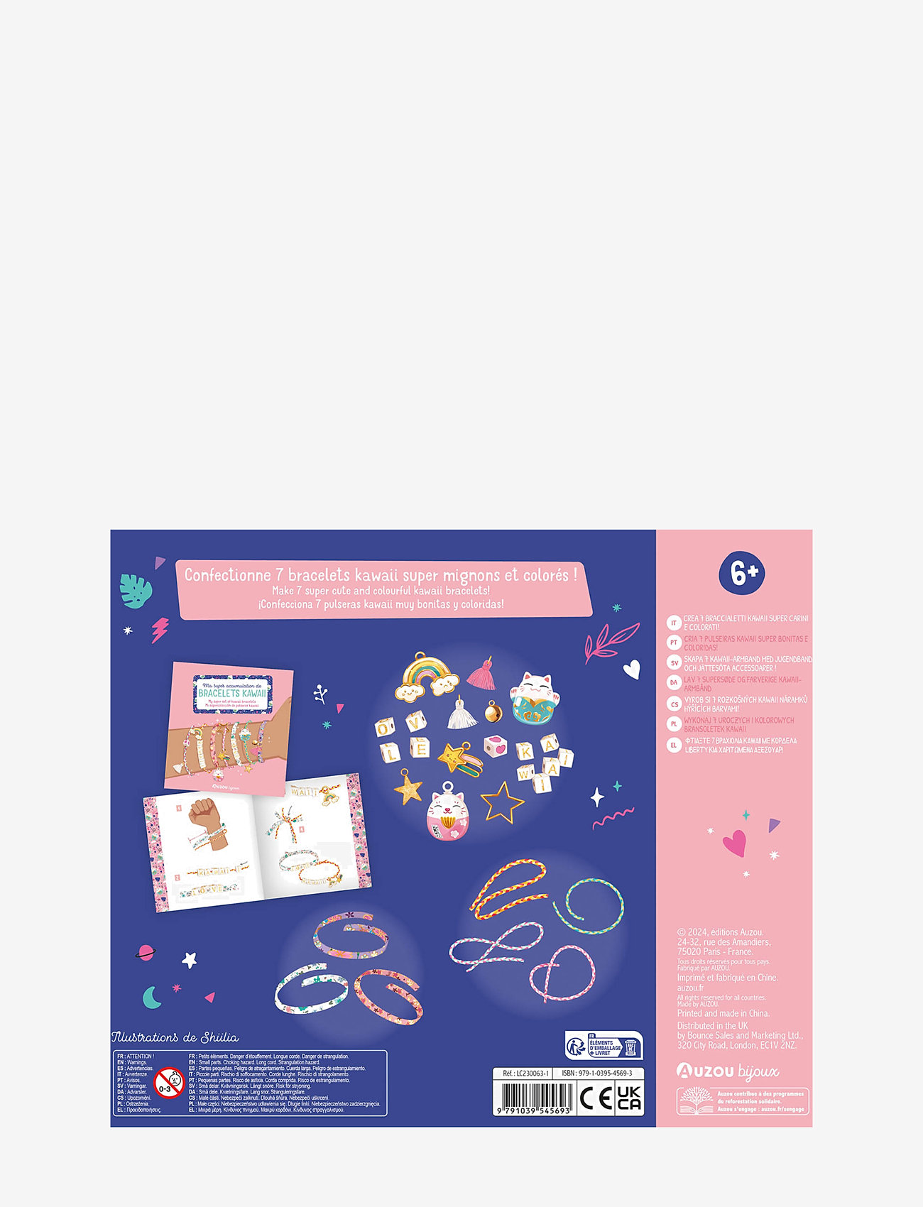 Auzou - Jewellery Factory - Super Kawaii Bracelets - purple - 1