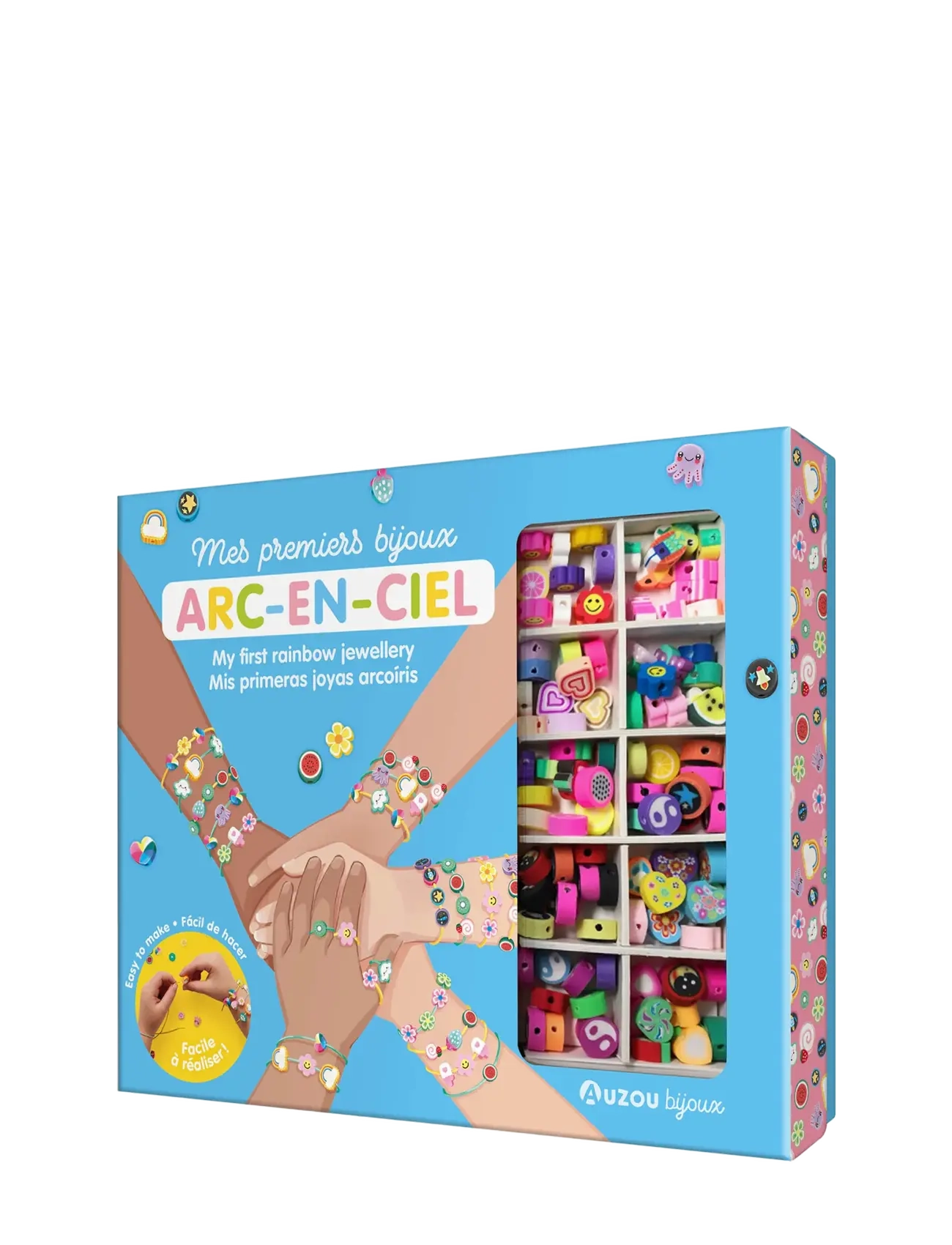 Auzou - Jewellery Factory - Rainbow jewellery - blue - 1