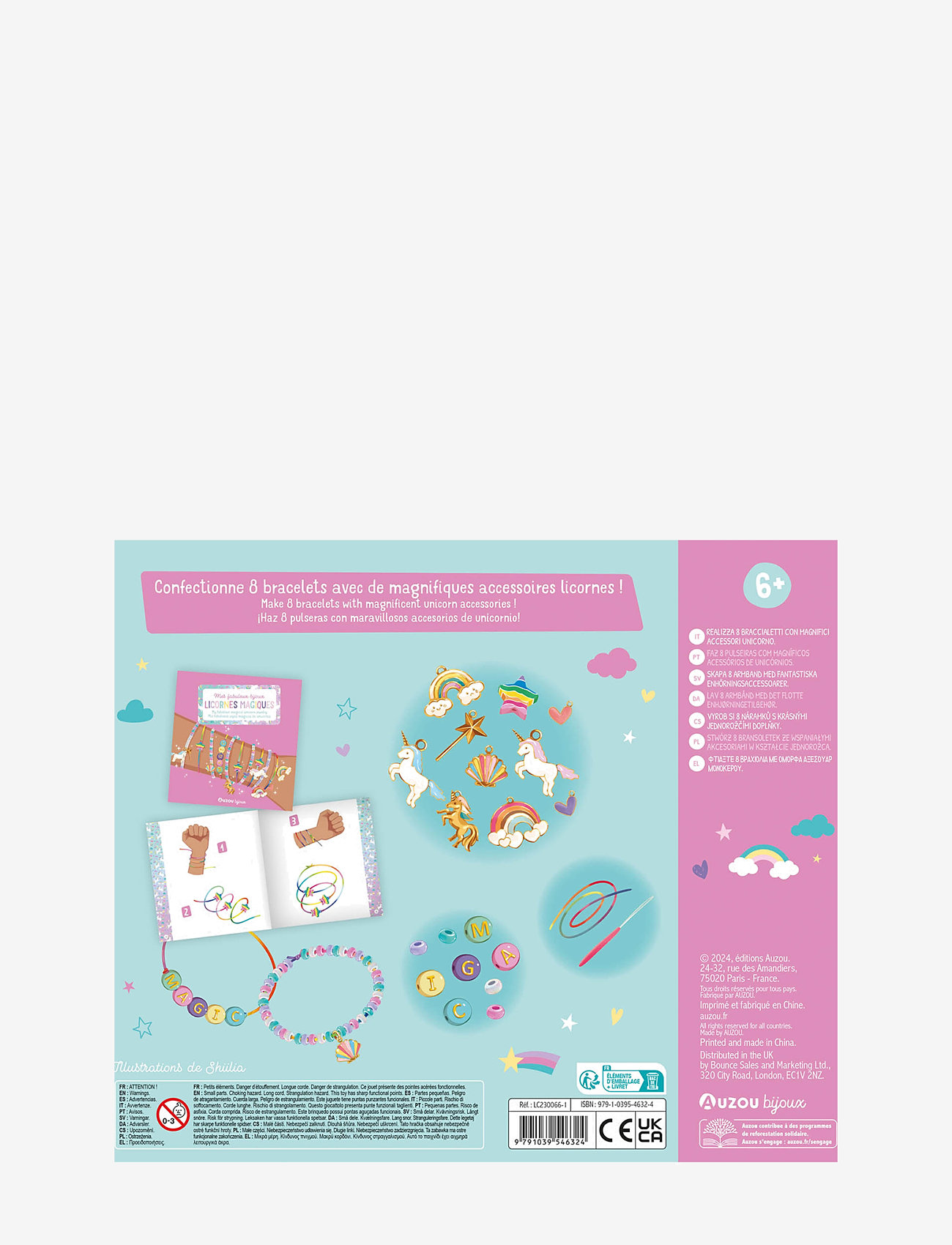 Auzou - Jewellery Factory - Fabulous Unicorn Jewellery - smykker & accessories - green - 1