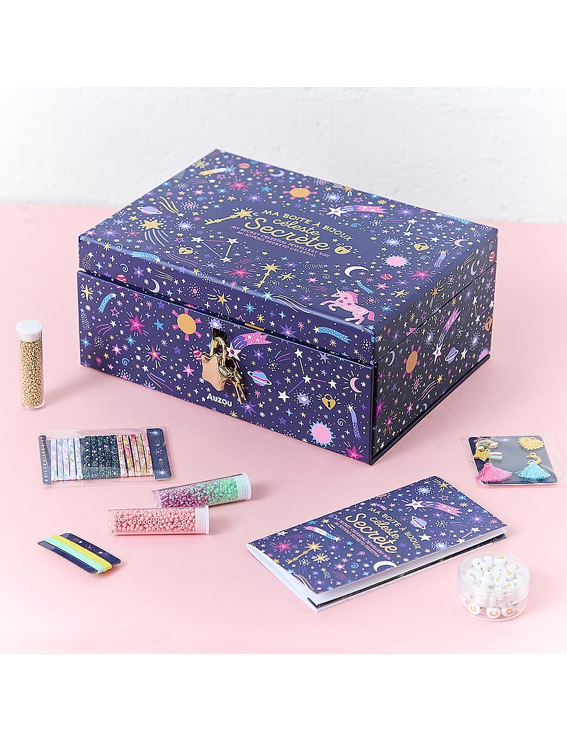 Auzou - Jewellery Factory - Celestial Jewellery Box - schmuckschatullen - navy - 0