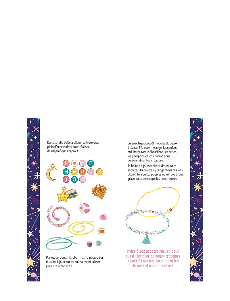 Auzou - Jewellery Factory - Celestial Jewellery Box - schmuckschatullen - navy - 4